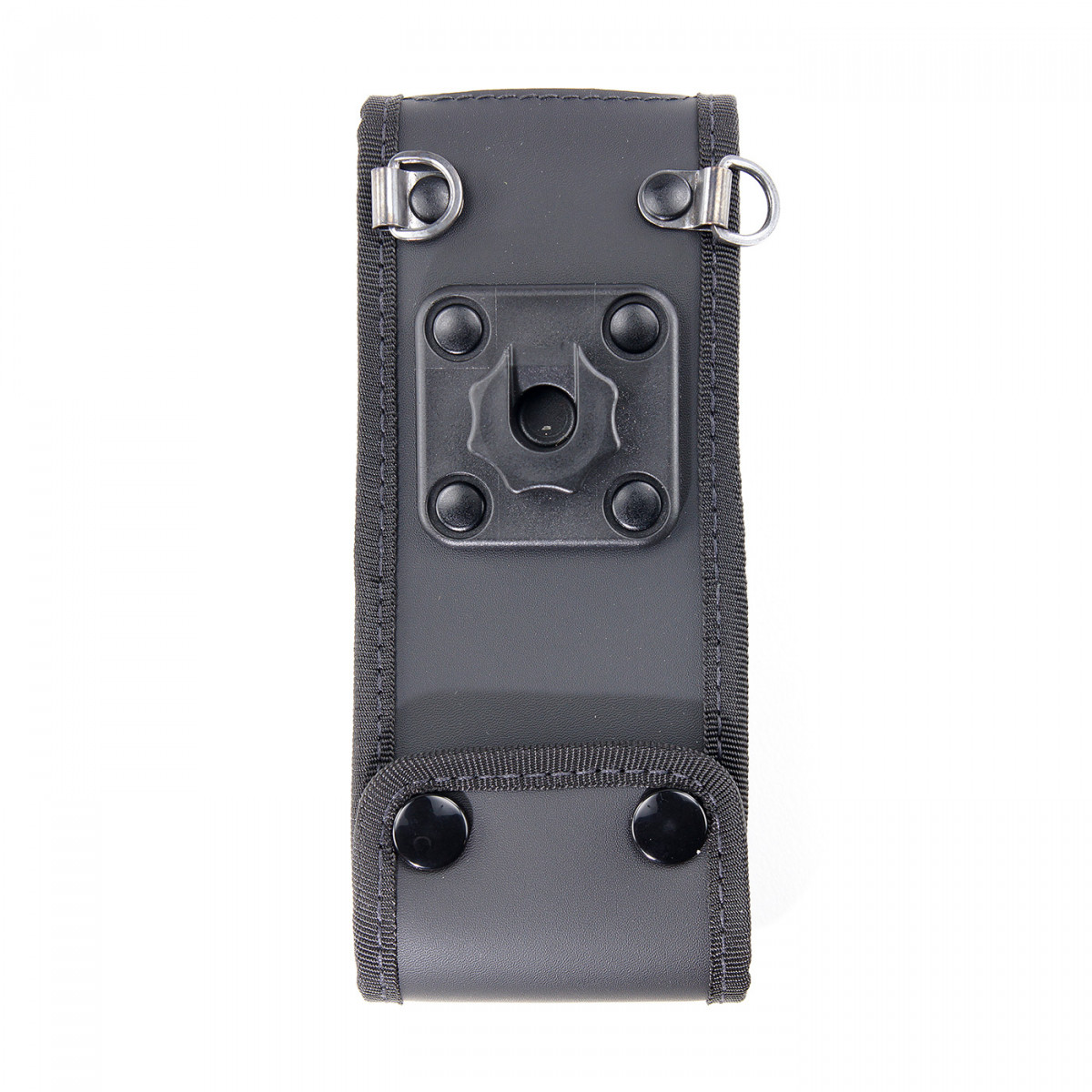 SEPURA Weichledertasche mit kontakt-pro Knopf für Sepura STP8038 STP9038 E16902 M27054