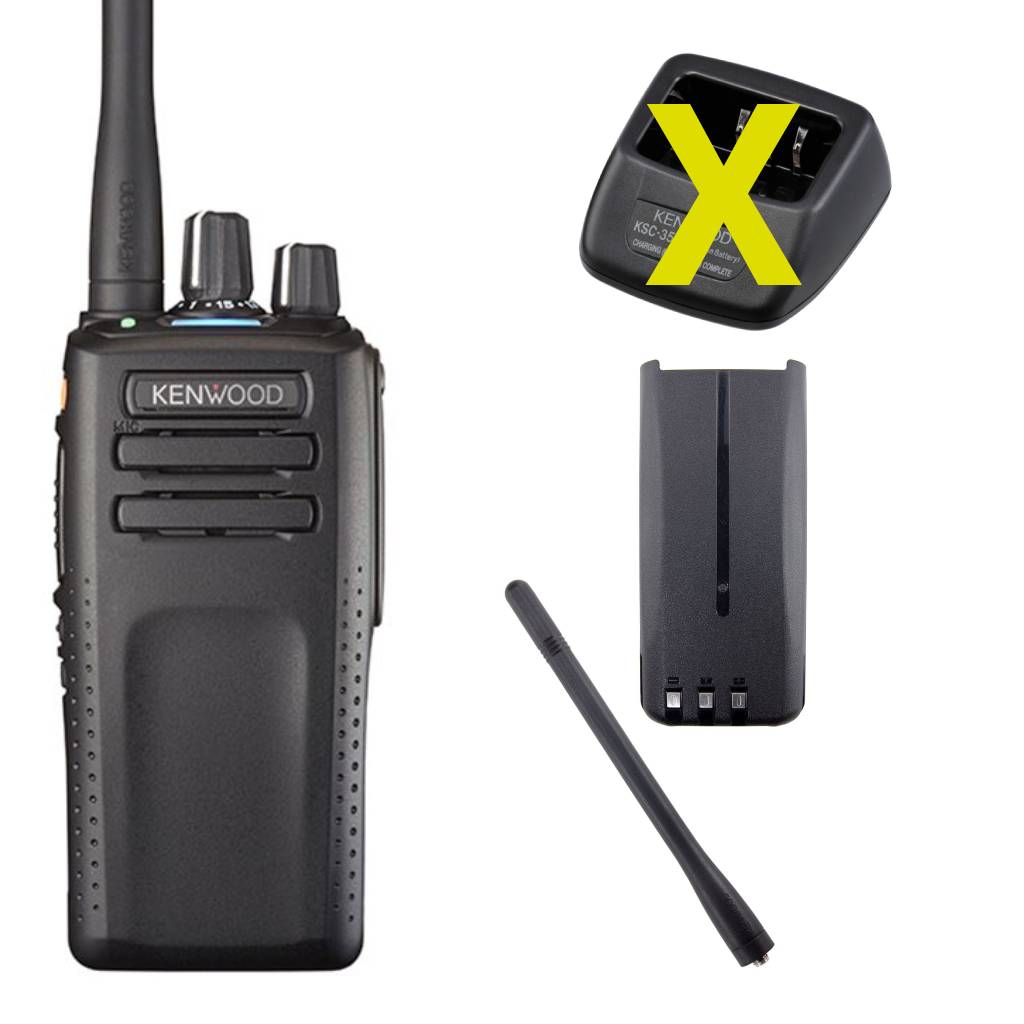 Kenwood NX-3200E3S7L6M VHF NXDN/DMR Akku Antenne NX-3000 Serie E3 Standard