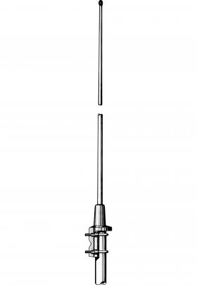 Procom Feststationsantenne 0 dBd  für das VHF Band 146 - 165 MHz CXL 2-1LW/l