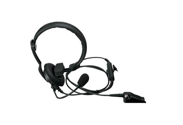 Kenwood KHS-14 Einseitiger Kopfhörer mit Lippenmikrofon, Inline-PTT