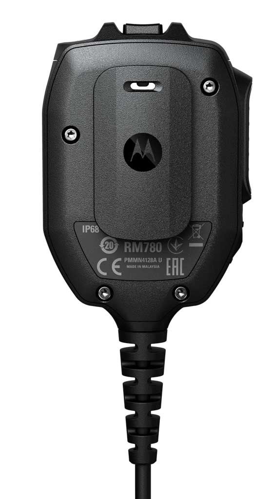 Motorola großes IMPRES Lautsprecher Mikrofon IIP68 RM780 PMMN4128A