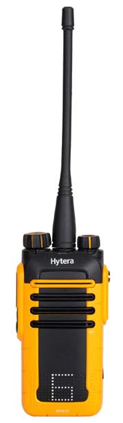 HYTERA BD615 Handfunkgerät UHF 400-470MHz IP66 ohne Zubehör DMR / Analog BD615U