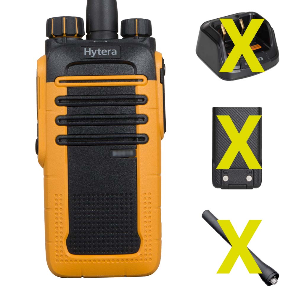 HYTERA BD615 Handfunkgerät VHF 136-174MHz IP66 ohne Zubehör DMR & Analog BD615V