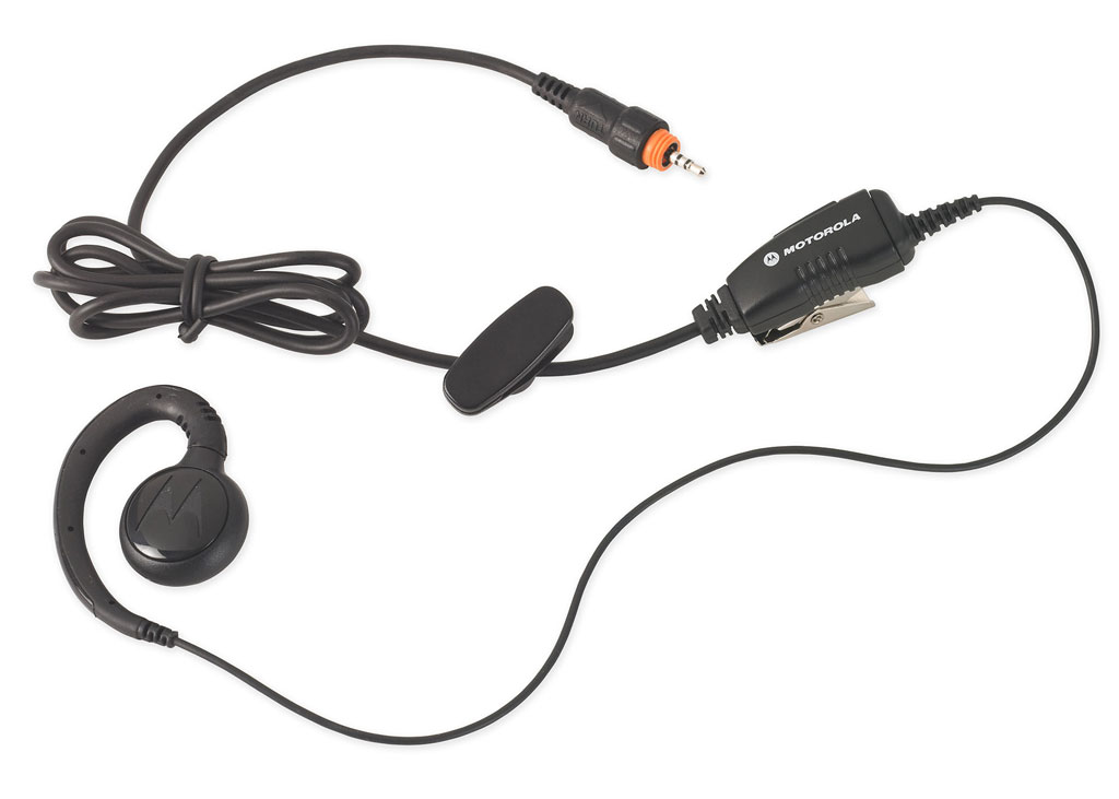 MOTOROLA Ohrhörer für CLP446 CLK446 mit Inline PTT/Mikrofon HKLN4602B HKLN4602A HKLN4602