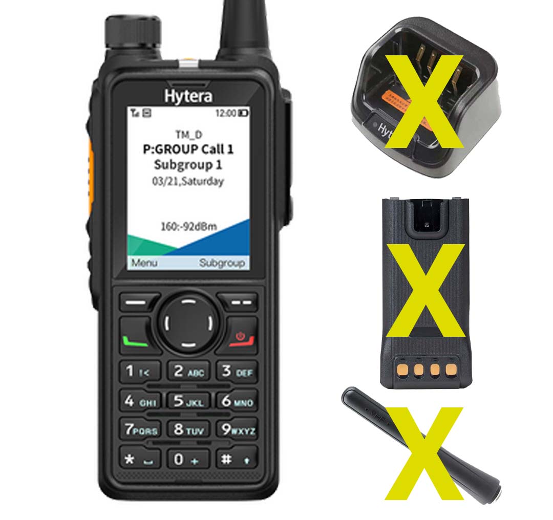 Hytera HP785 Handfunkgerät UHF 400-527MHz IP68 GPS Bluetooth ohne Zubehör DMR & Analog HP785G BT Uv