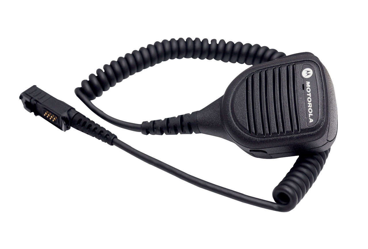 Motorola IMPRES Abgesetzes Lautsprecher-Mikrofon RSM mit Geräuschunterdrückung und IP54 PMMN4071A