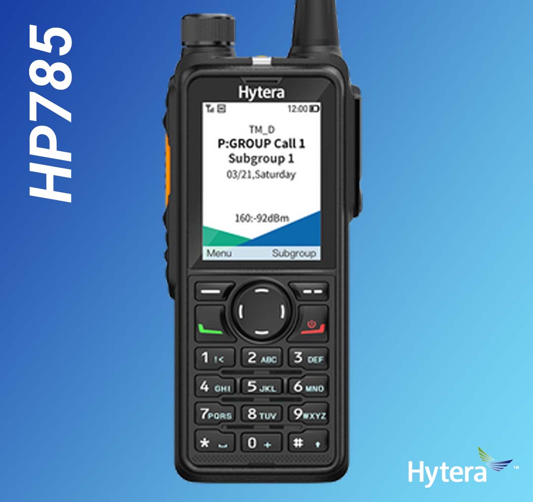 SET Hytera HP785 UHF 400-527MHz Batterie Antenne 9cm HP785Uv