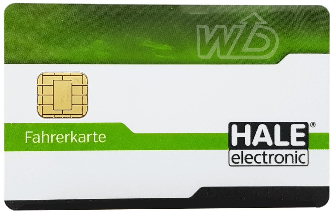 Hale NFC Card Fahrer Grün FAH-CARD