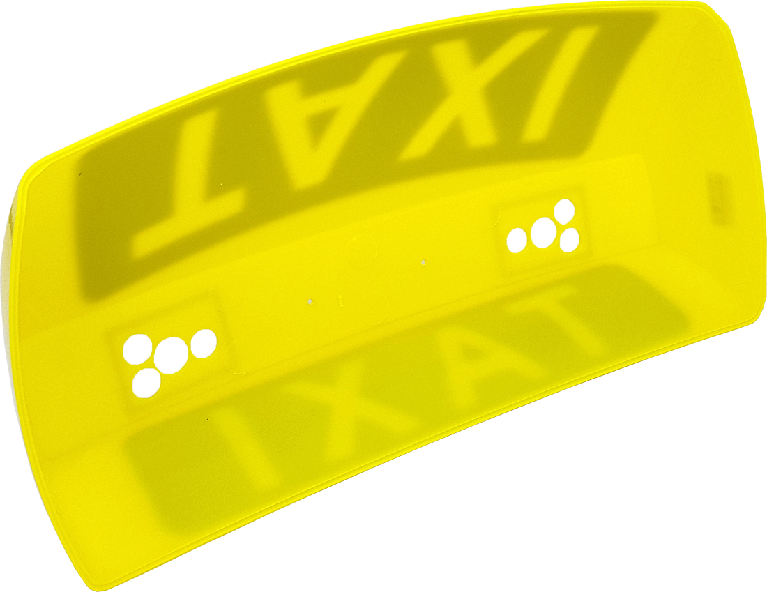 Dachzeichenoberteil Gelb für Deutschland LED TRS-OT2-TXTX-D