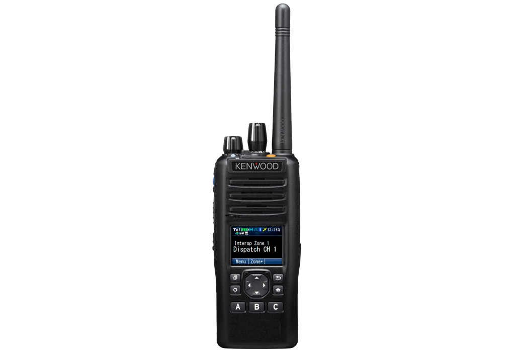 Kenwood NX-5200E2SP1L6M VHF NXDN/DMR Akku Antenne NX-5000 Serie E2 Dispay