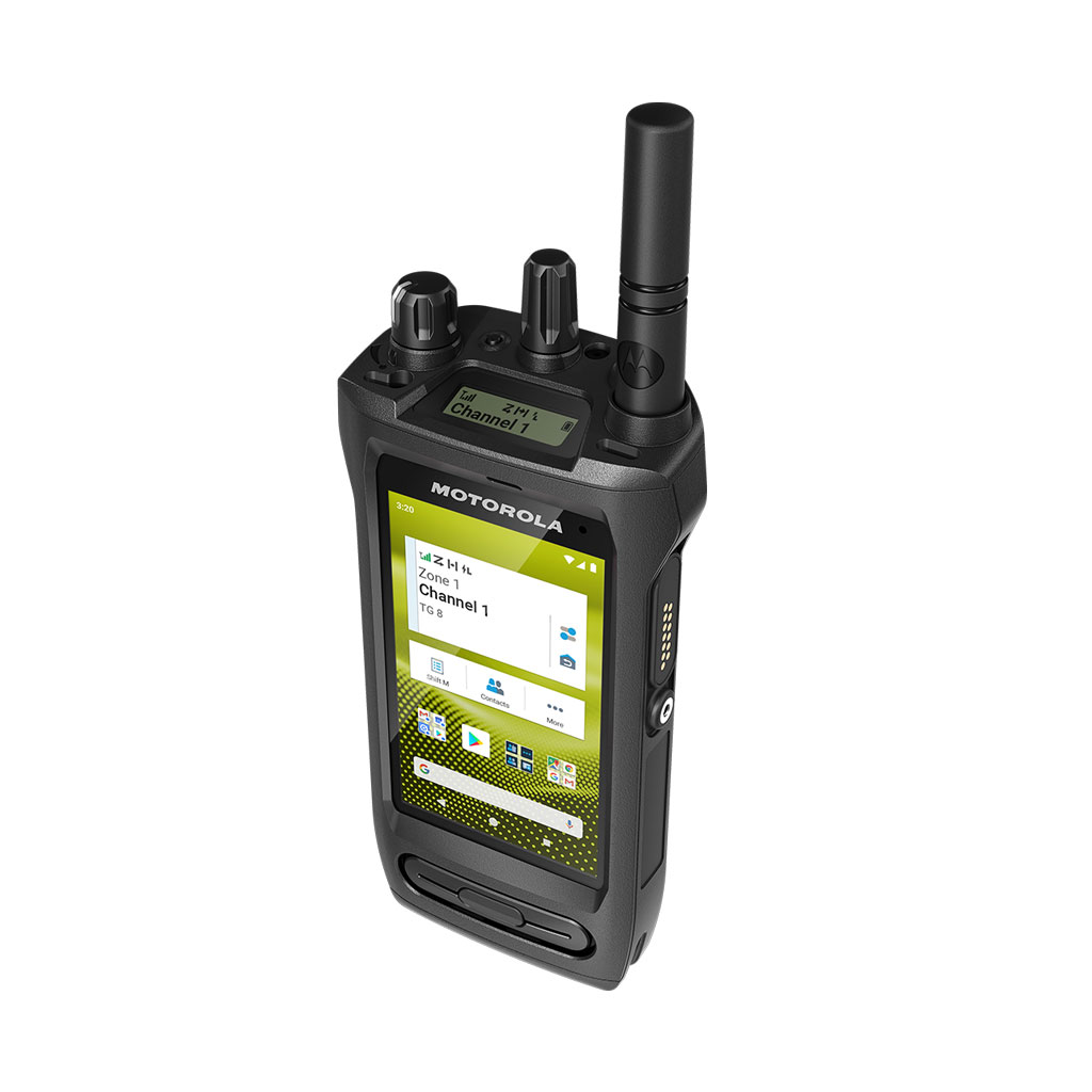 SET Motorola Ion smartes Funkgerät 400-527 MHz UHF Antenne Akku Ladegerät MDH90ZDU9RJ1AN