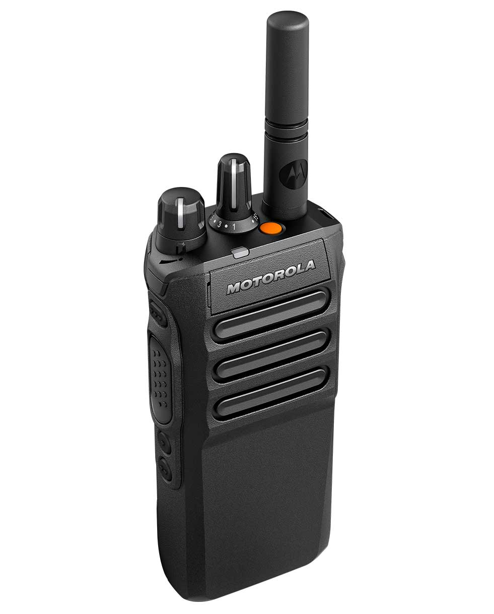 SET Motorola R7a Handfunkgerät VHF 2450mAh Batterie Antenne Ladegerät MDH06JDC9VA2AN