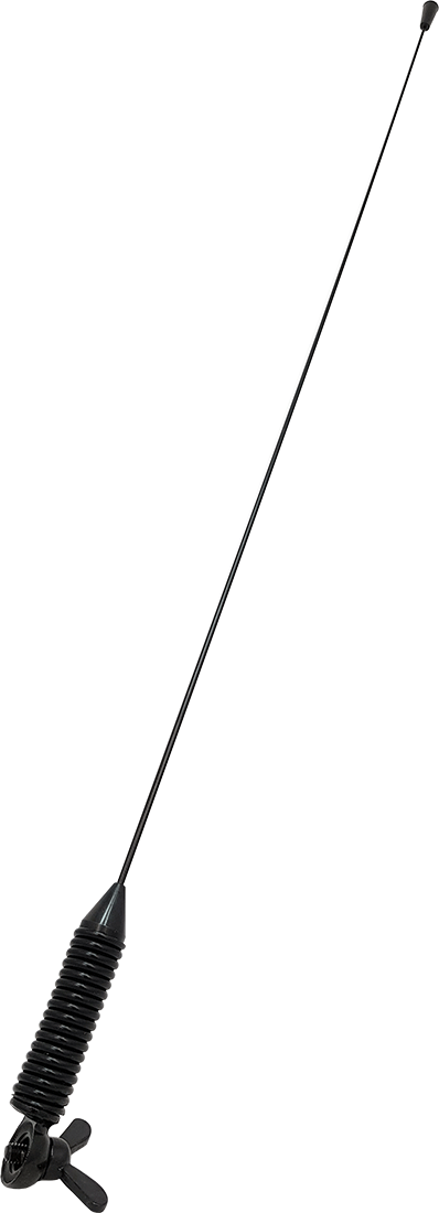Procom Antennenstrahler mit Stoßfeder schwarz 144 - 175 MHz für Z-Mount MH 2-BZR