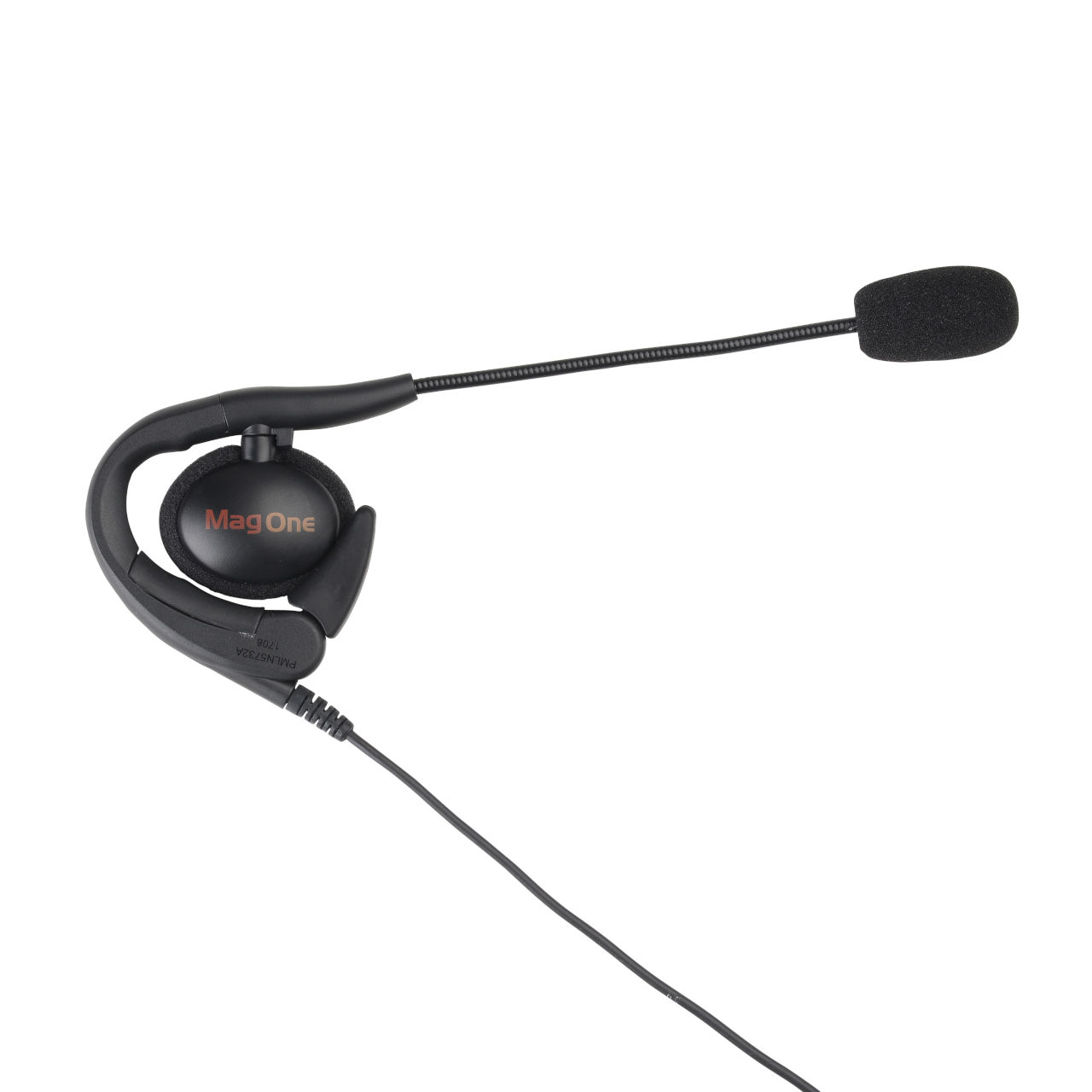Motorola MagOne Ohrhörer mit Schwanenhalsmikrofon und PTT/VOX Schalter im Kabel PMLN5732A