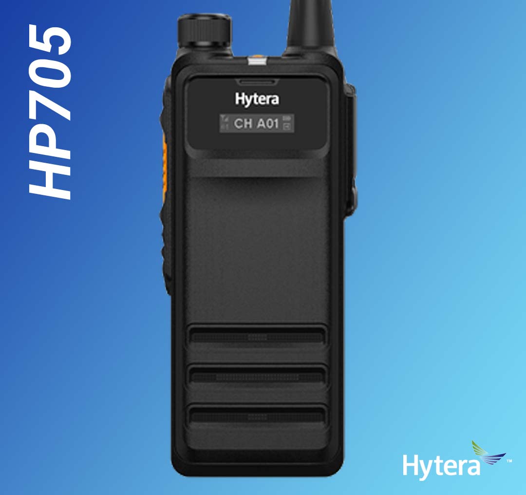 SET Hytera HP705 VHF 136-174MHz GPS Bluetooth Batterie Ladegerät Antenne AN0165H02 HP705GV1