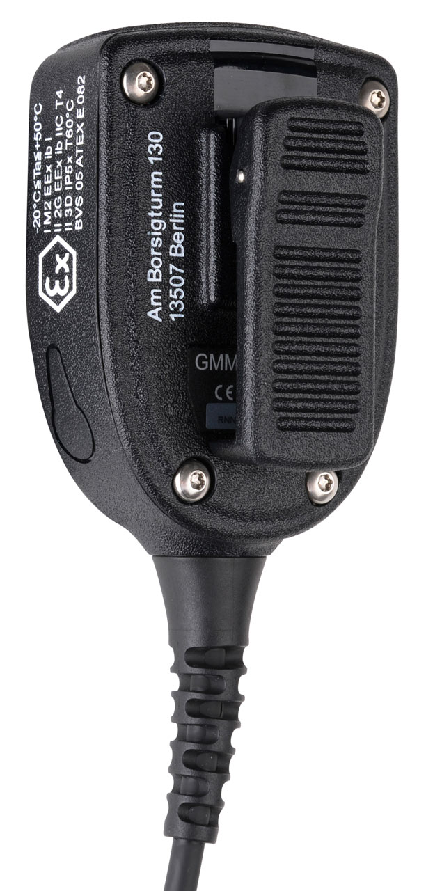 Abgesetztes Lautsprecher-Mikrofon für ATEX Serie GMMN1111A