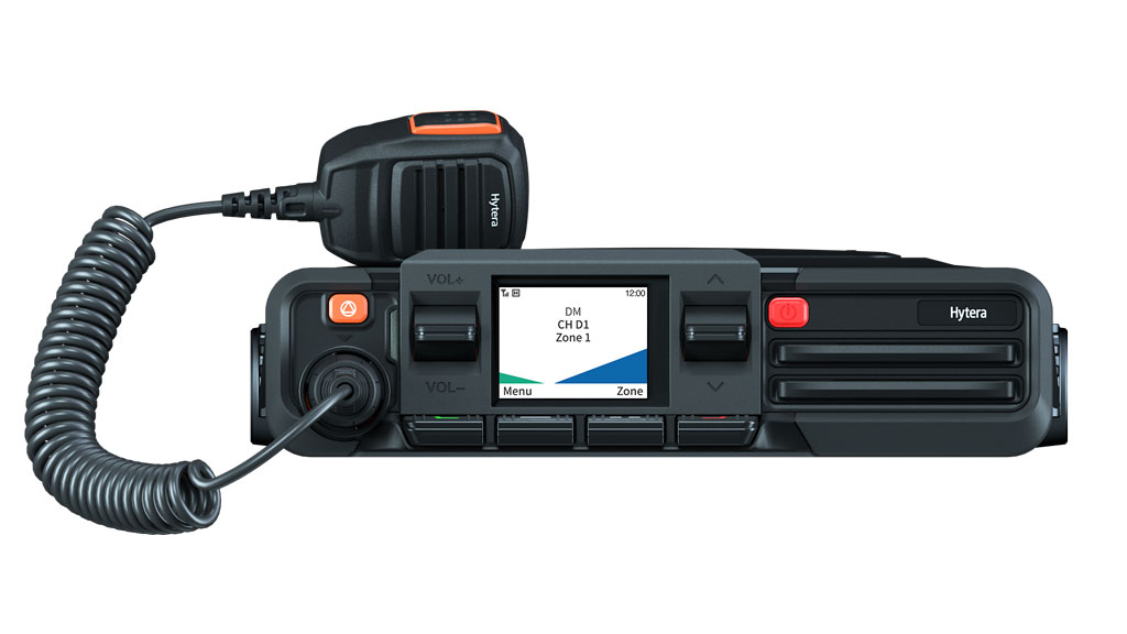 SET Hytera HM685 mobile Funkgerät UHF Mikrofon Montagebügel GPS Bluetooth HM685LGBTU1