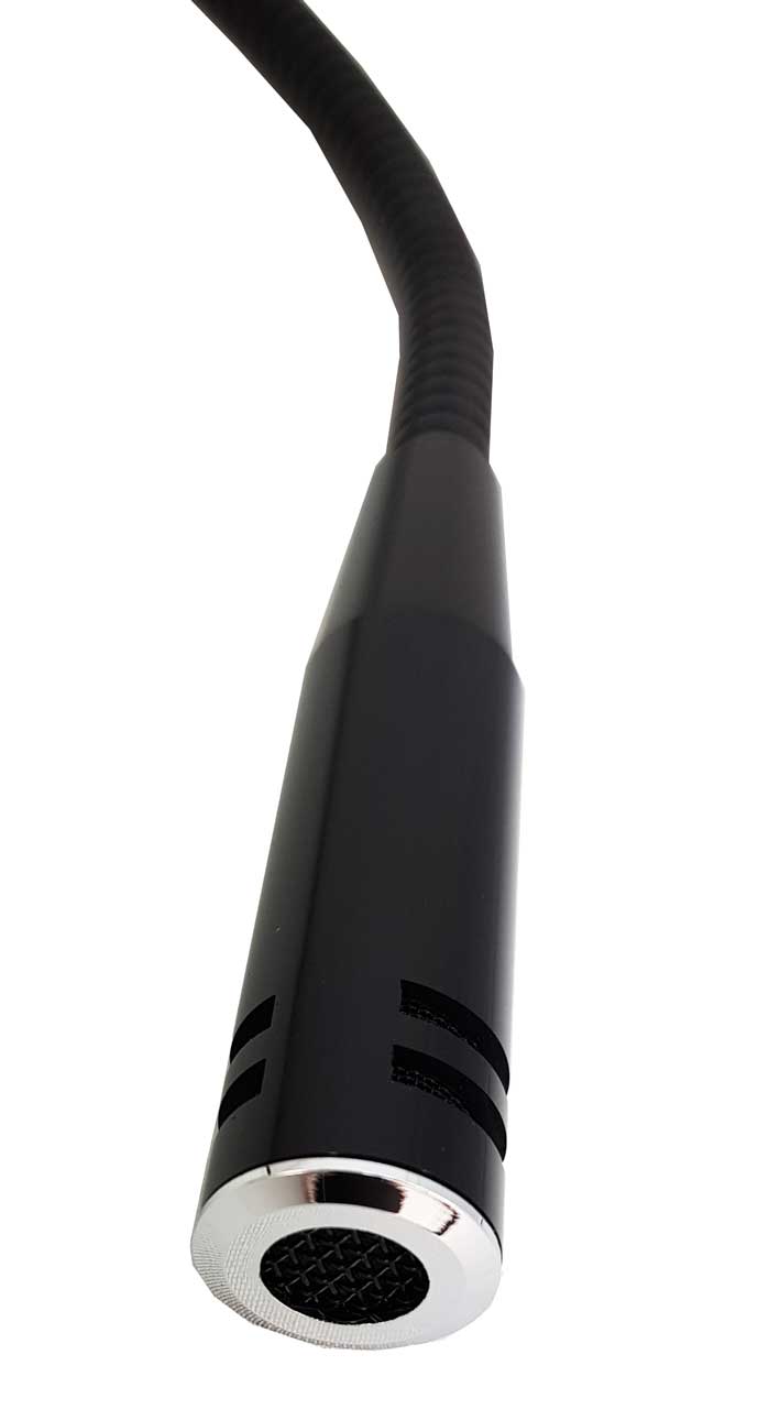 SET Procom Freisprechmikrofon mit 30cm Schwanenhals mit Vorverstärker DM6600F + DM8350