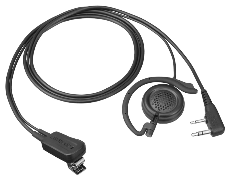 Kenwood EMC-12 Leichte Mikrofon/Ohrbügel-Kombination mit PTT