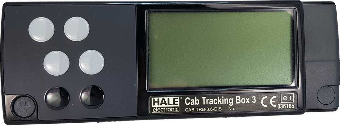Hale Cab Tracking Box mit Display CAB-TRB-3.6-DIS