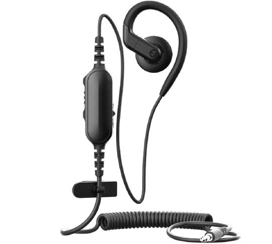 Motorola Ohrhörer mit PTT Taste und kurzem Kabel PMLN8613AR