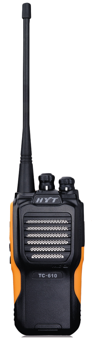 TC-610 Handfunkgerät, VHF, 136-174 MHz, Kanalabstand 12.5 / 25 kHz