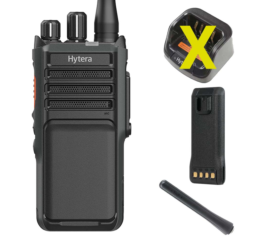 Hytera HP505 UHF Handfunkgerät mit Batterie Antenne GPS HP505GU1