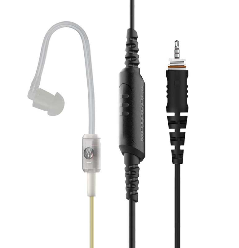 1-Wire Surveillance Kit with Translucent Tube 2.5mm Single Pin Straight
