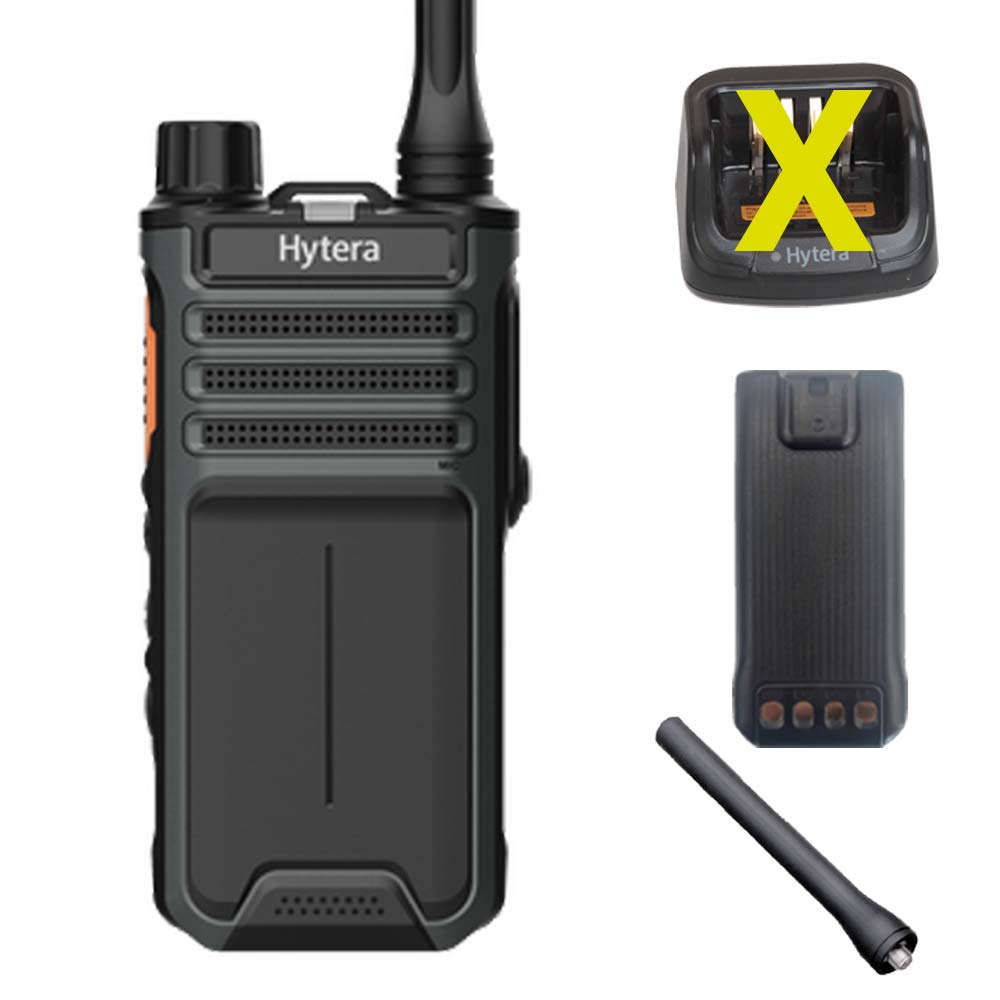 SET Hytera BP515 UHF Handfunkgerät mit Batterie Antenne Bluetooth BP515BTU1