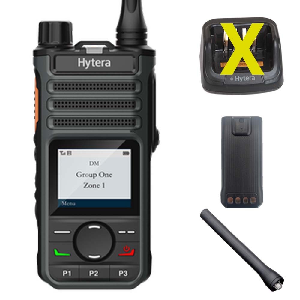 SET Hytera BP565 UHF Handfunkgerät mit Batterie Antenne BP565U1